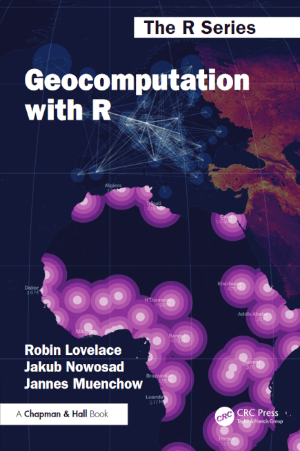 The geocompr book cover